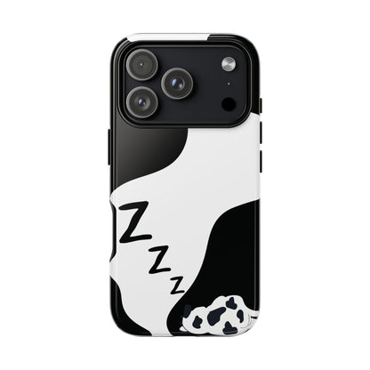 sleeping cow - Tough phone case