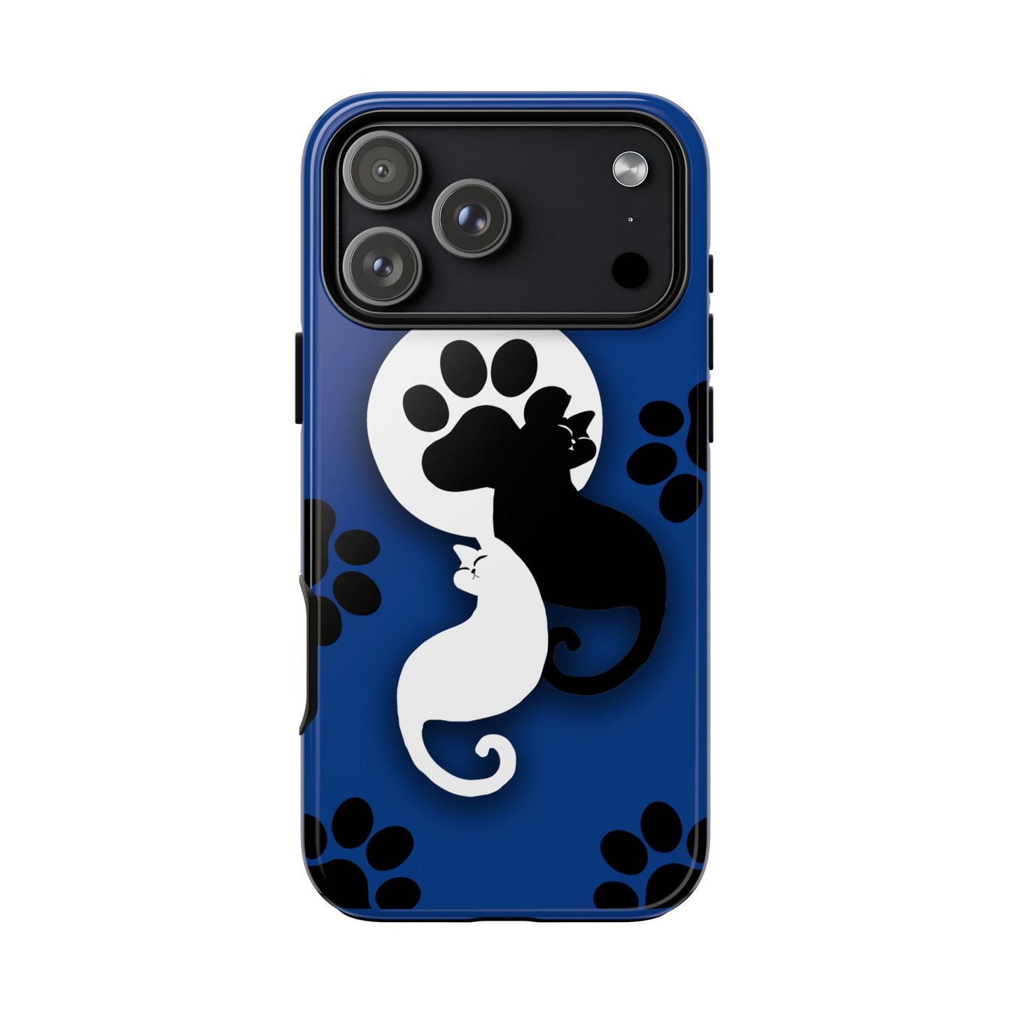 Yin Yang Cat Paw - Tough phone case