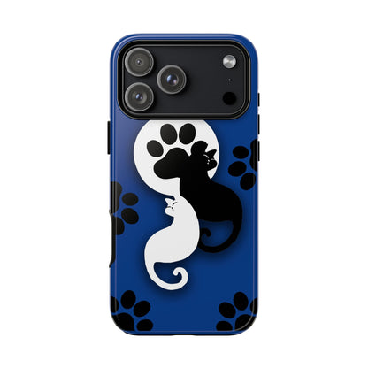 Yin Yang Cat Paw - Tough phone case