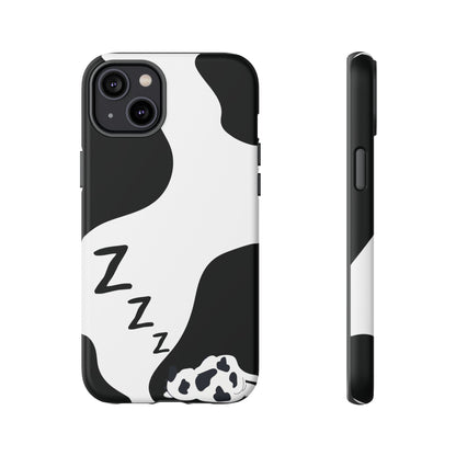sleeping cow - Tough phone case
