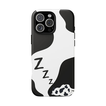 sleeping cow - Tough phone case