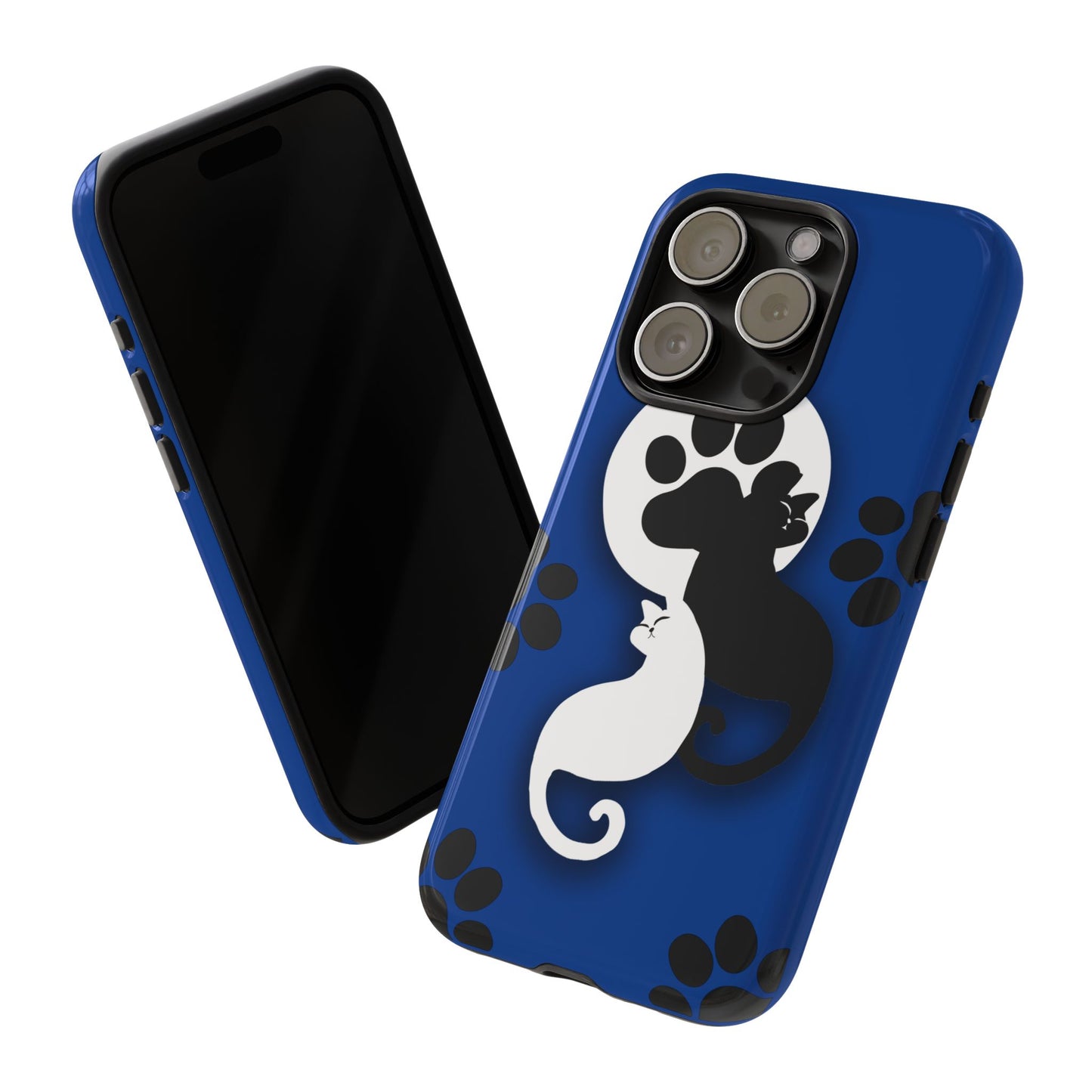 Yin Yang Cat Paw - Tough phone case
