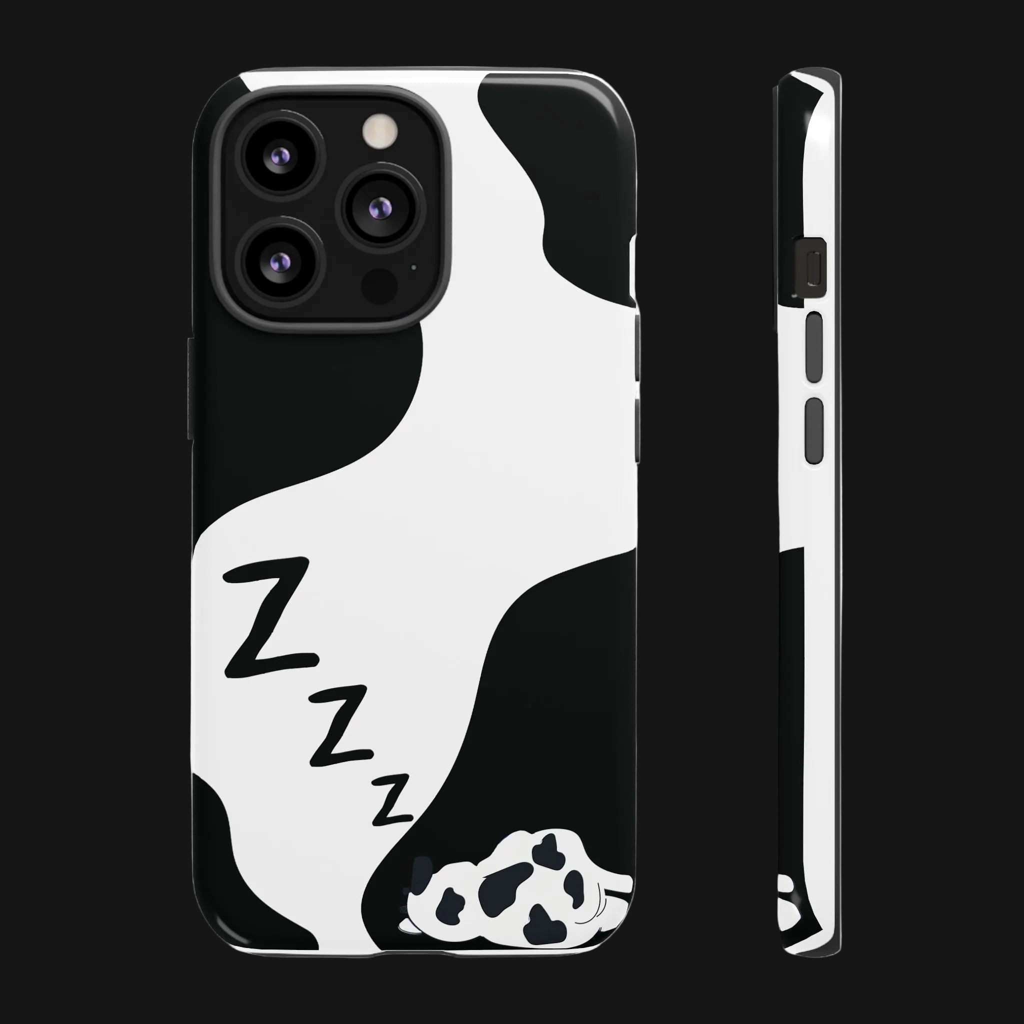 sleeping cow - Tough phone case