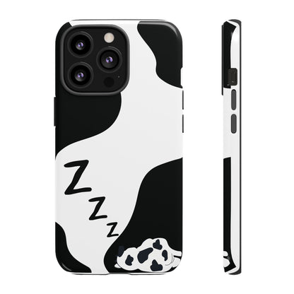 sleeping cow - Tough phone case