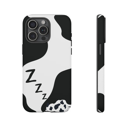 sleeping cow - Tough phone case