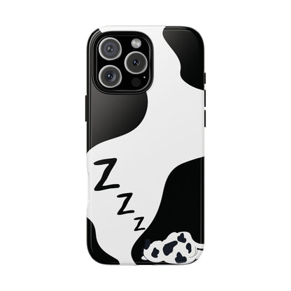 sleeping cow - Tough phone case