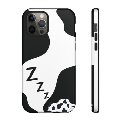 sleeping cow - Tough phone case