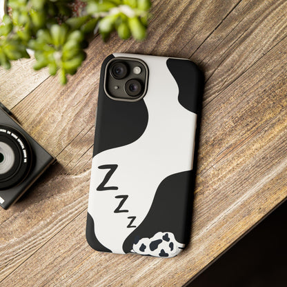sleeping cow - Tough phone case