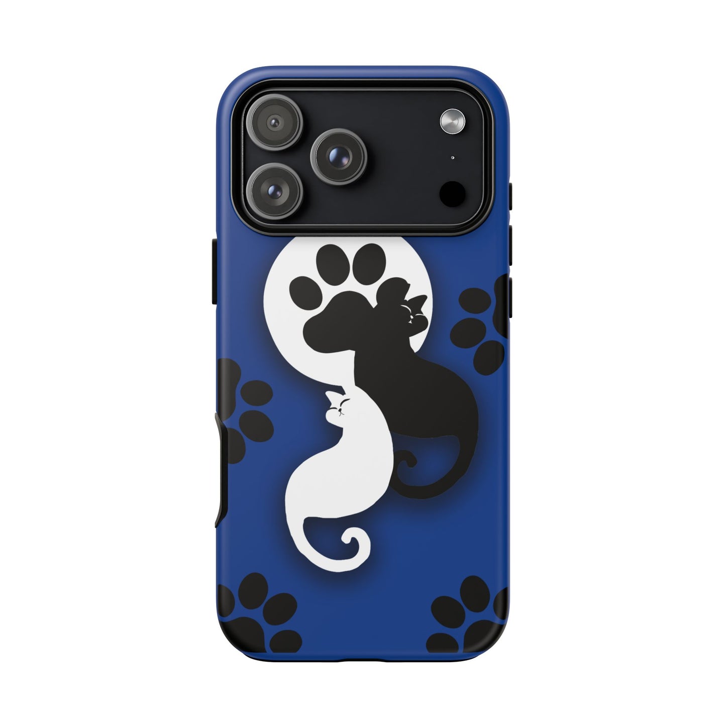 Yin Yang Cat Paw - Tough phone case