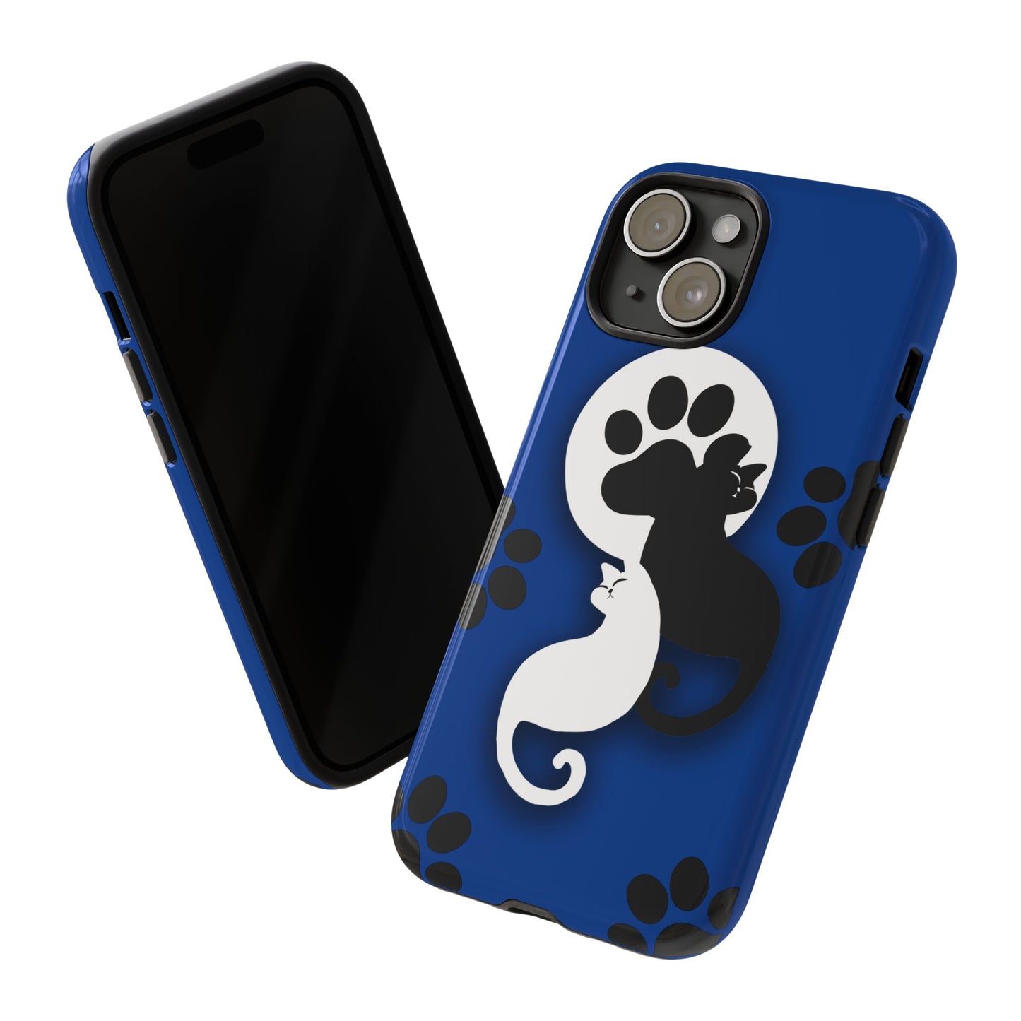 Yin Yang Cat Paw - Tough phone case