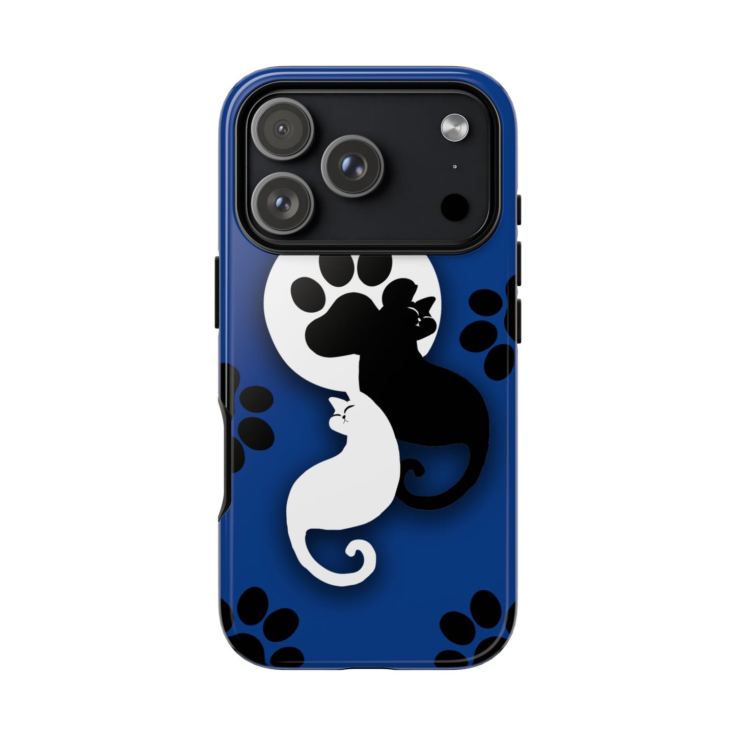 Yin Yang Cat Paw - Tough phone case