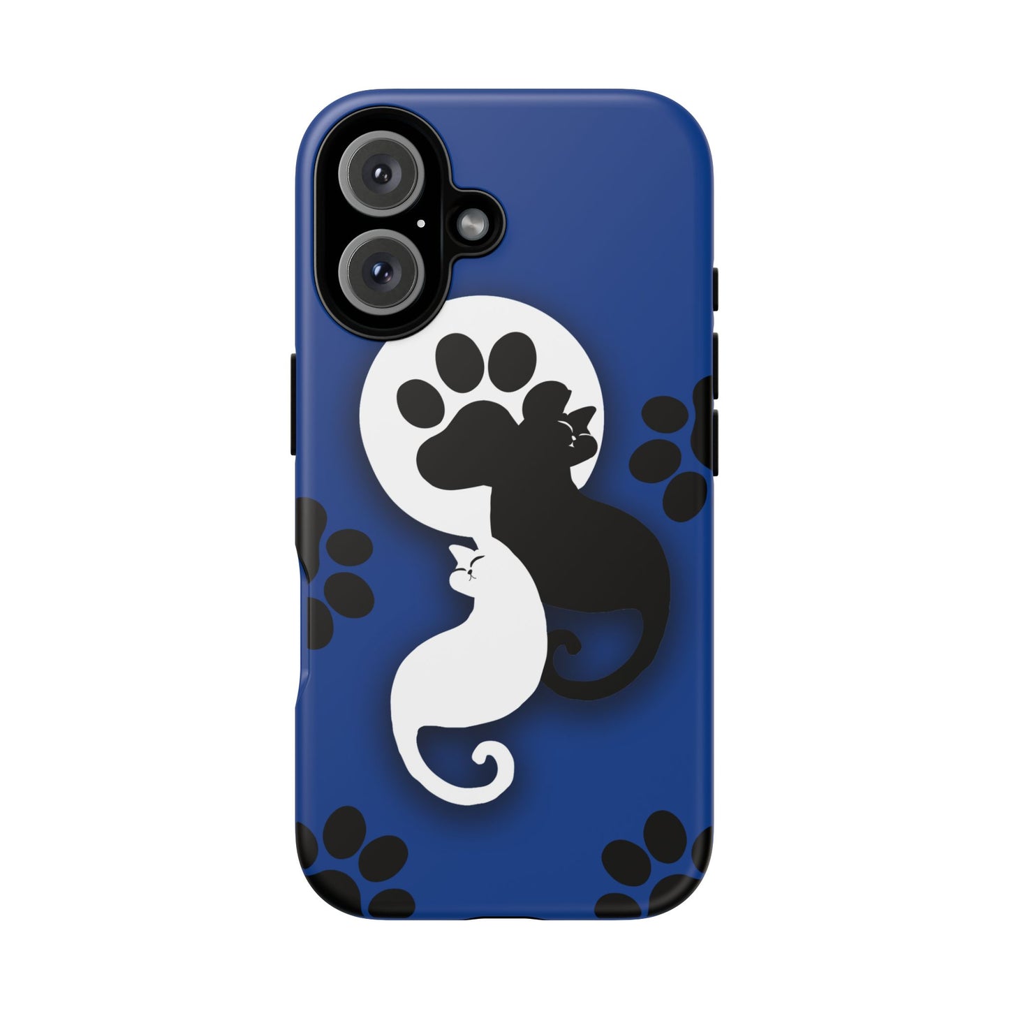 Yin Yang Cat Paw - Tough phone case