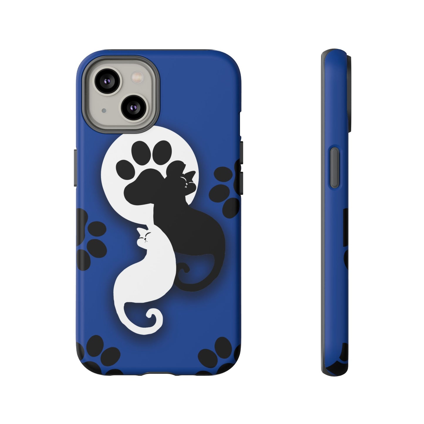Yin Yang Cat Paw - Tough phone case