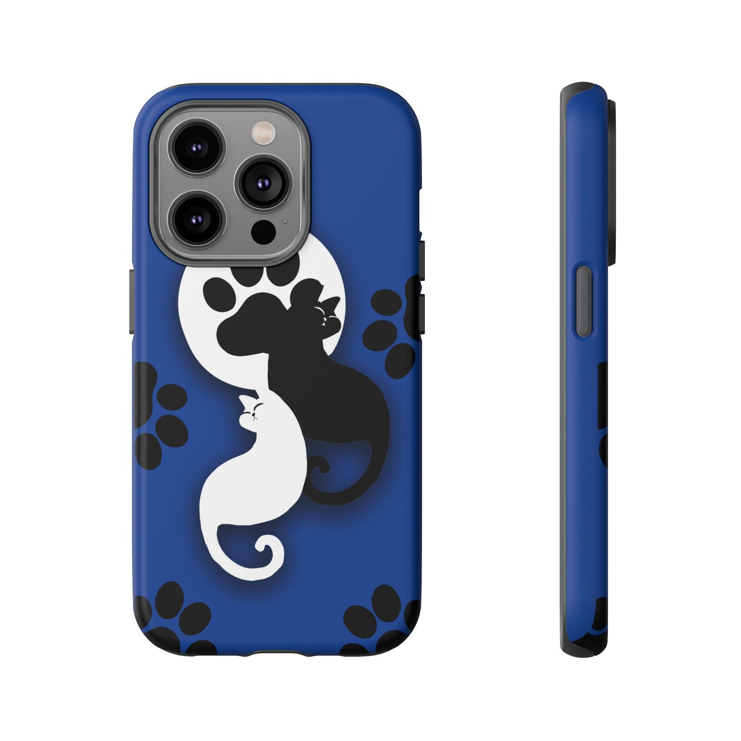 Yin Yang Cat Paw - Tough phone case
