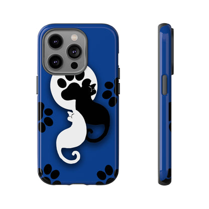 Yin Yang Cat Paw - Tough phone case