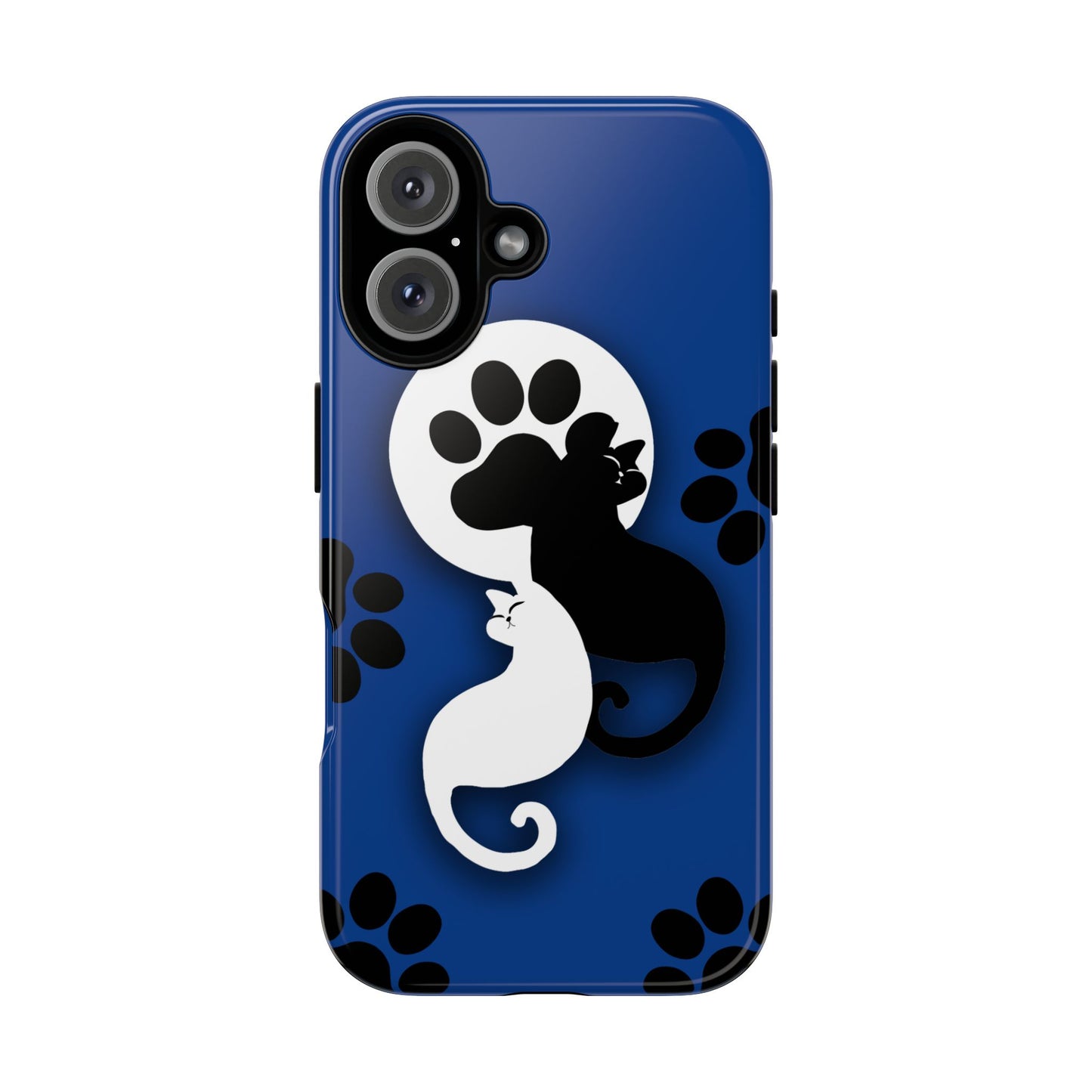 Yin Yang Cat Paw - Tough phone case