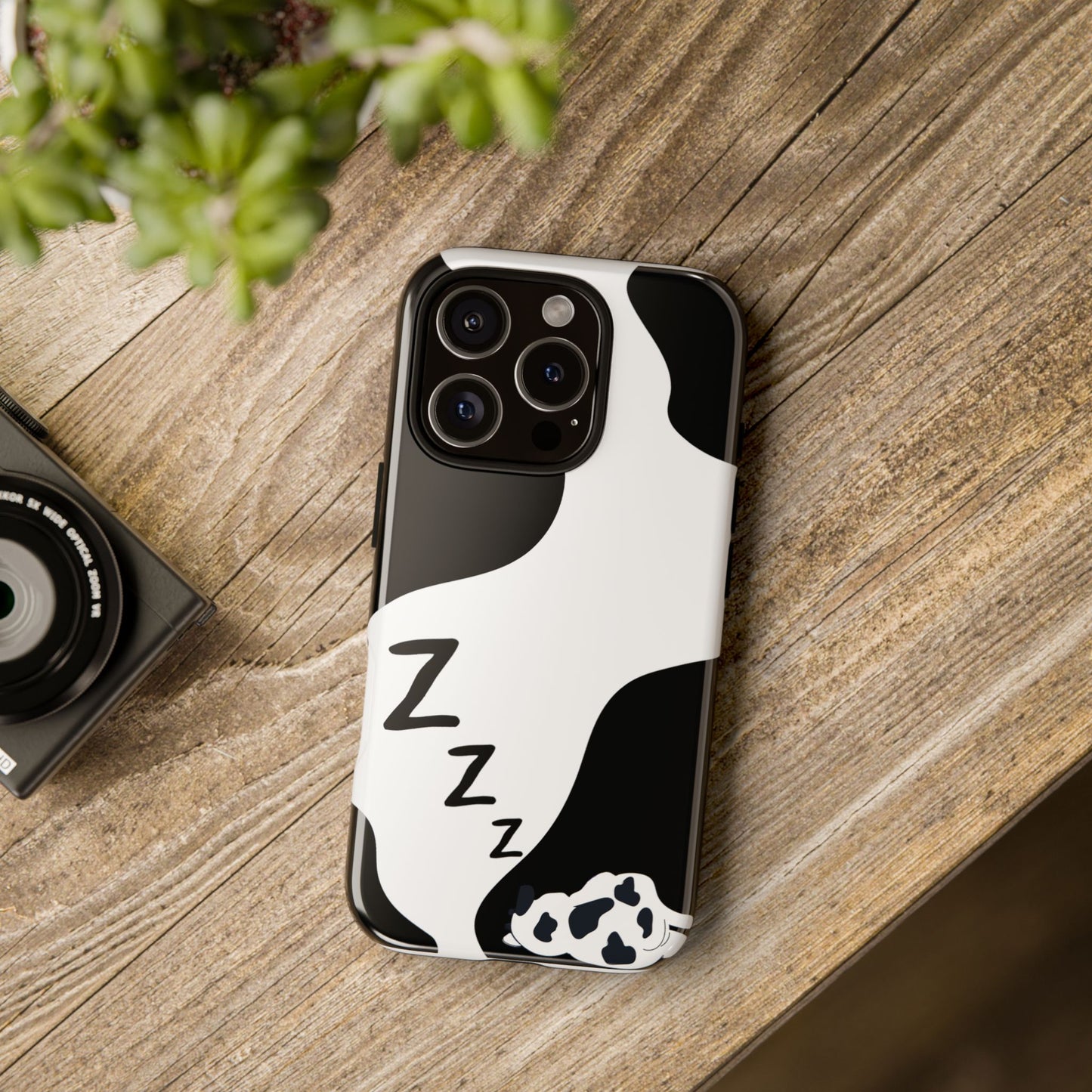 sleeping cow - Tough phone case