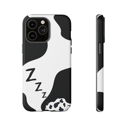 sleeping cow - Tough phone case