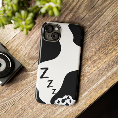 sleeping cow - Tough phone case