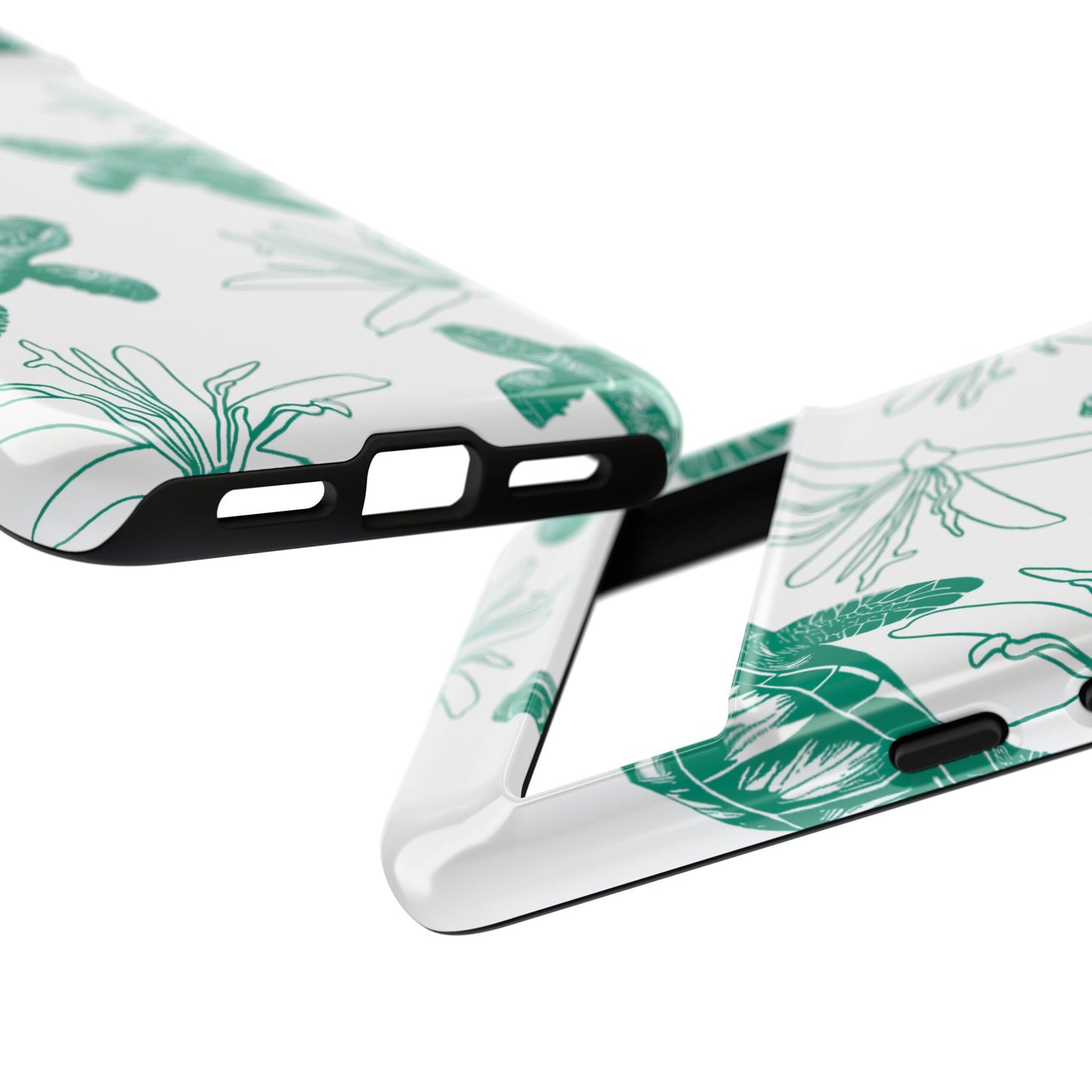 Sea Turtle Pattern Tough Phone Case — Teal Coastal Protection