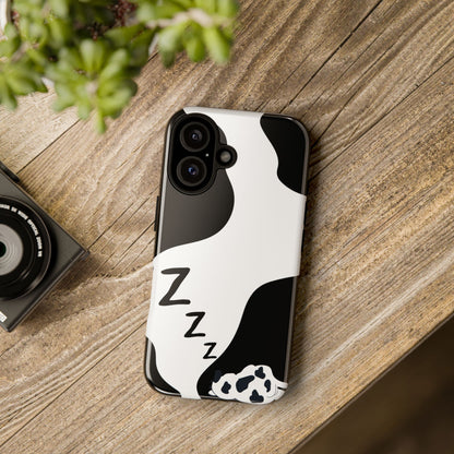 sleeping cow - Tough phone case