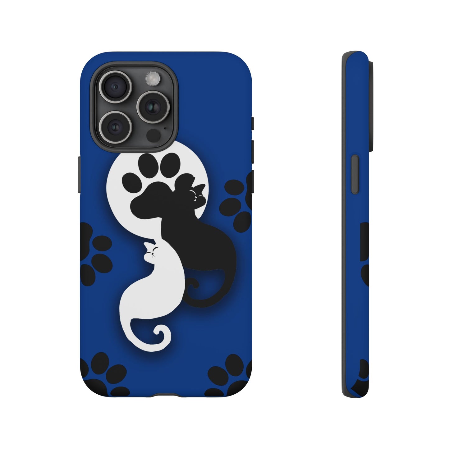 Yin Yang Cat Paw - Tough phone case