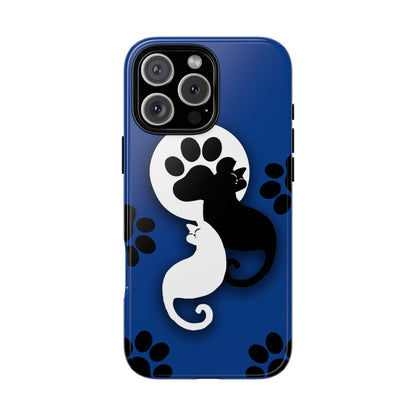 Yin Yang Cat Paw - Tough phone case