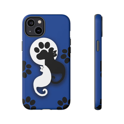 Yin Yang Cat Paw - Tough phone case