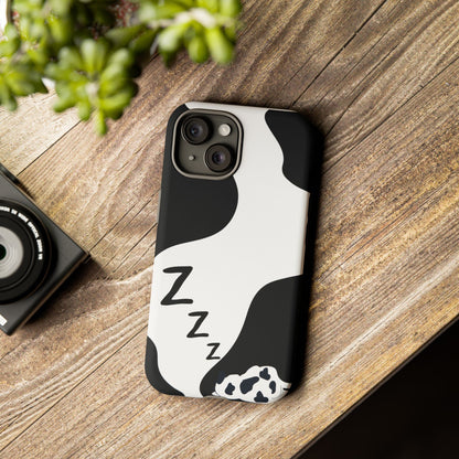 sleeping cow - Tough phone case