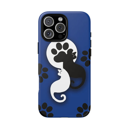 Yin Yang Cat Paw - Tough phone case