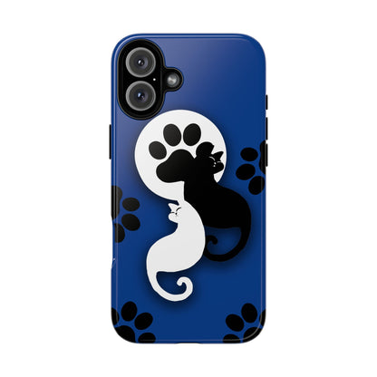 Yin Yang Cat Paw - Tough phone case