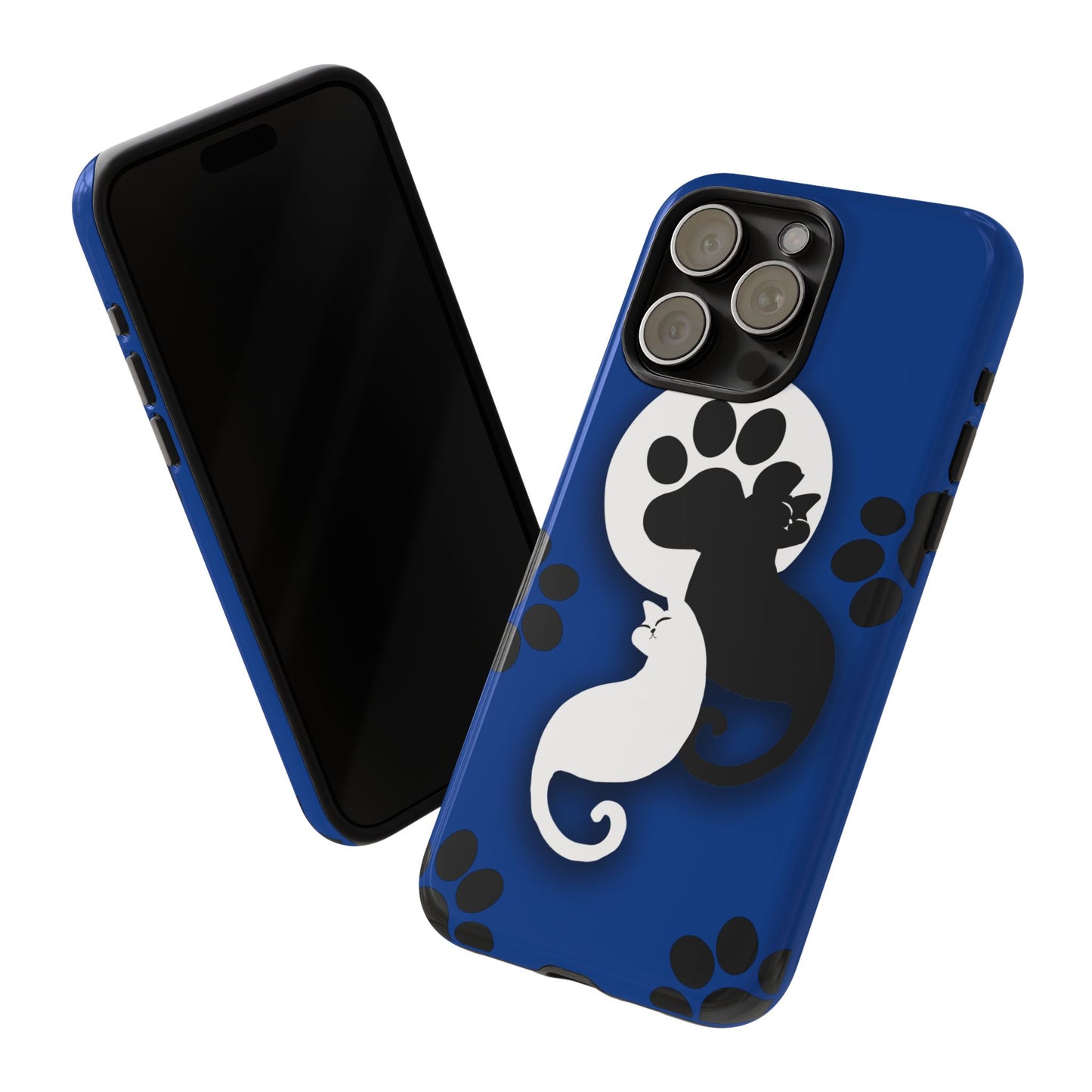 Yin Yang Cat Paw - Tough phone case
