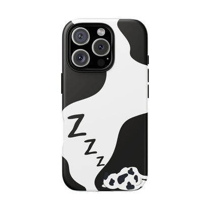 sleeping cow - Tough phone case