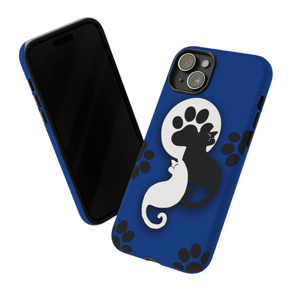 Yin Yang Cat Paw - Tough phone case