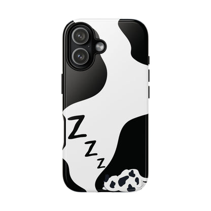 sleeping cow - Tough phone case