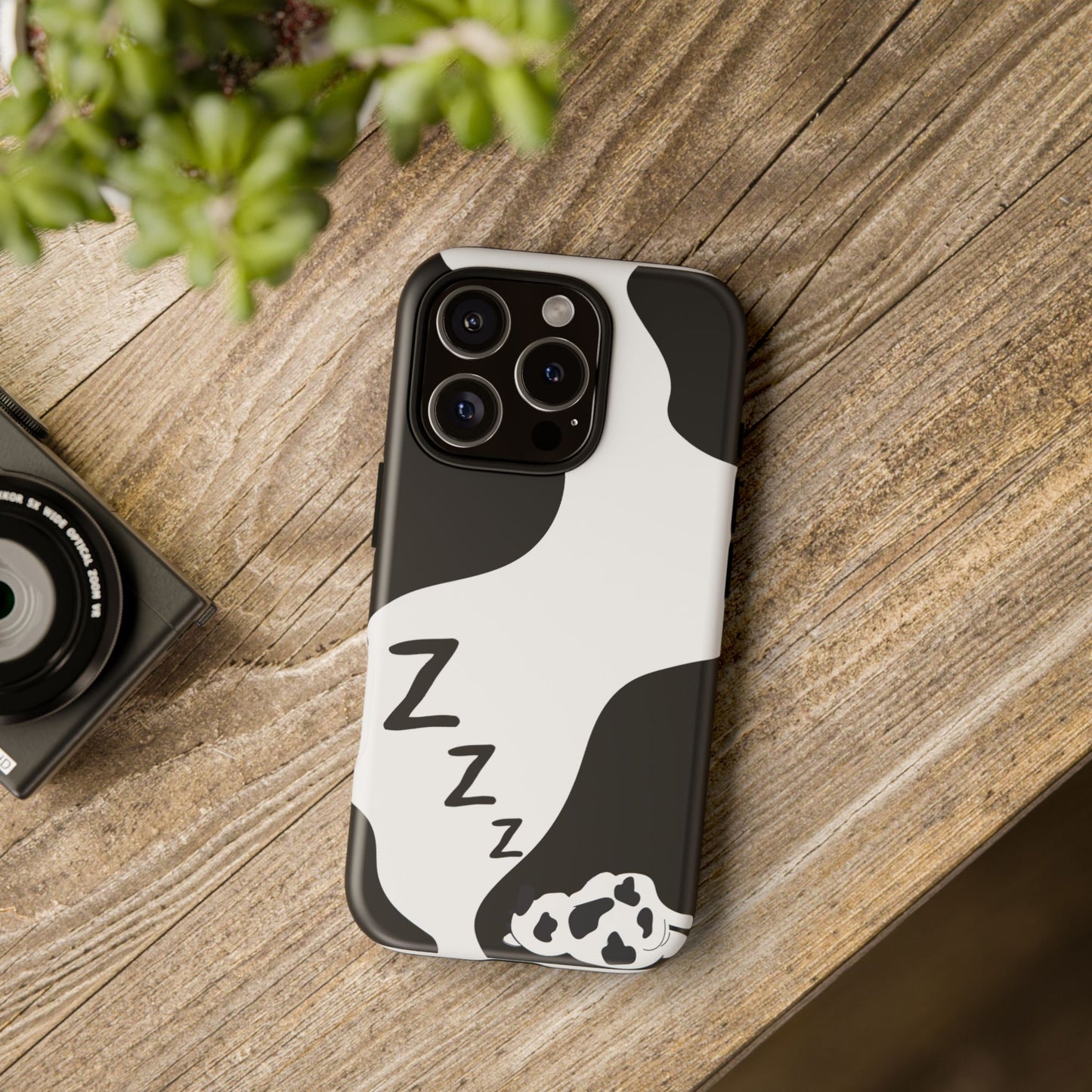 sleeping cow - Tough phone case