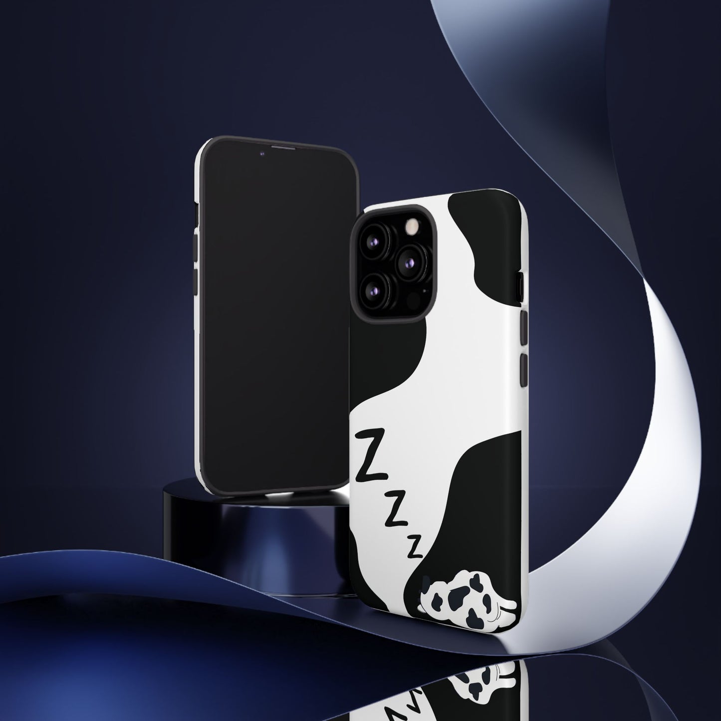 sleeping cow - Tough phone case