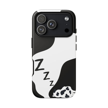 sleeping cow - Tough phone case