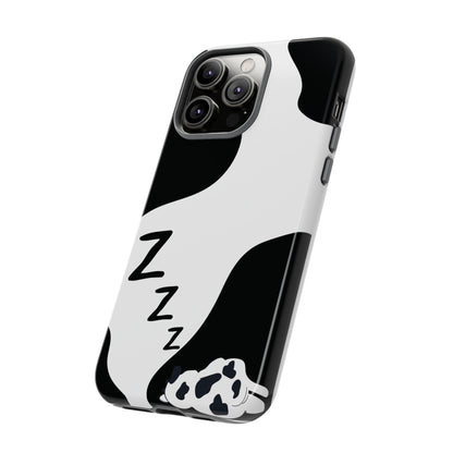 sleeping cow - Tough phone case