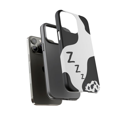 sleeping cow - Tough phone case