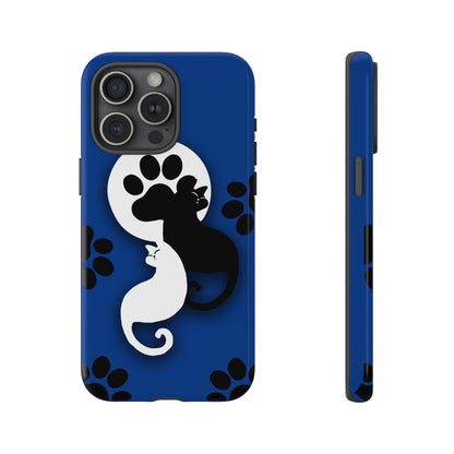 Yin Yang Cat Paw - Tough phone case