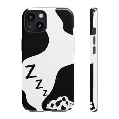 sleeping cow - Tough phone case