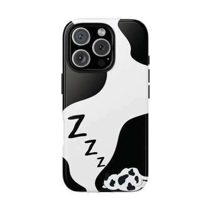 sleeping cow - Tough phone case