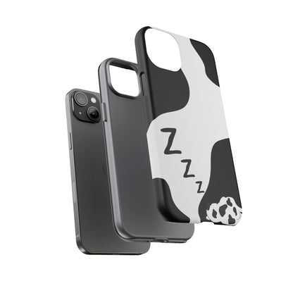 sleeping cow - Tough phone case