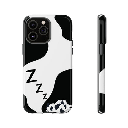 sleeping cow - Tough phone case