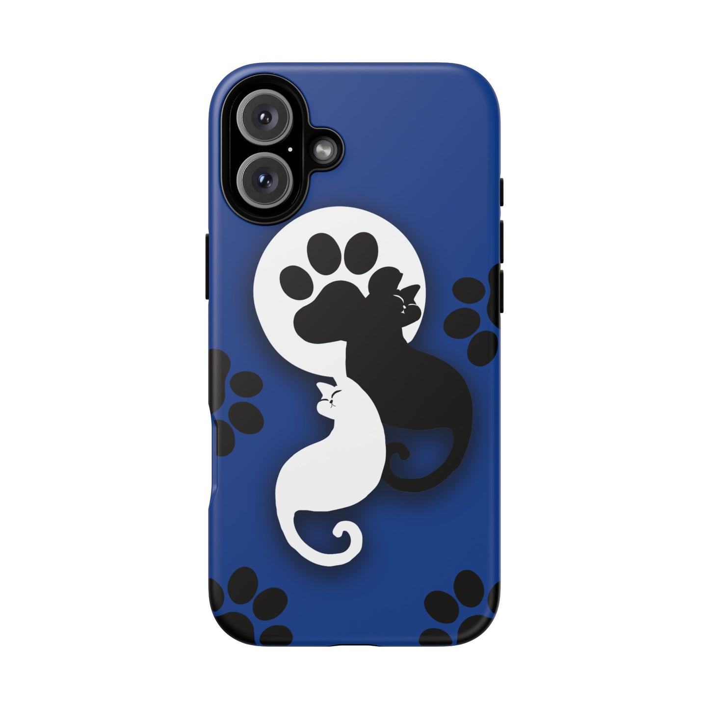 Yin Yang Cat Paw - Tough phone case