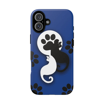 Yin Yang Cat Paw - Tough phone case