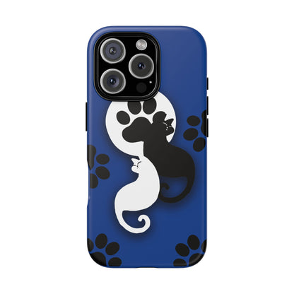 Yin Yang Cat Paw - Tough phone case