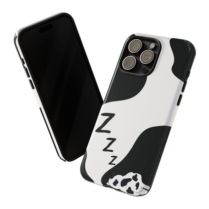 sleeping cow - Tough phone case