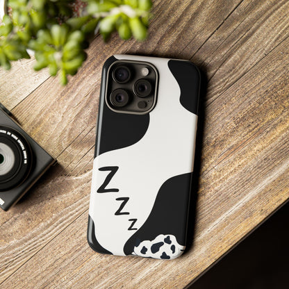 sleeping cow - Tough phone case